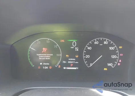 2025 Honda Cr-V Hybrid Sport-L z USA, uszkodzony, nr VIN 7FARS6H86SE105570